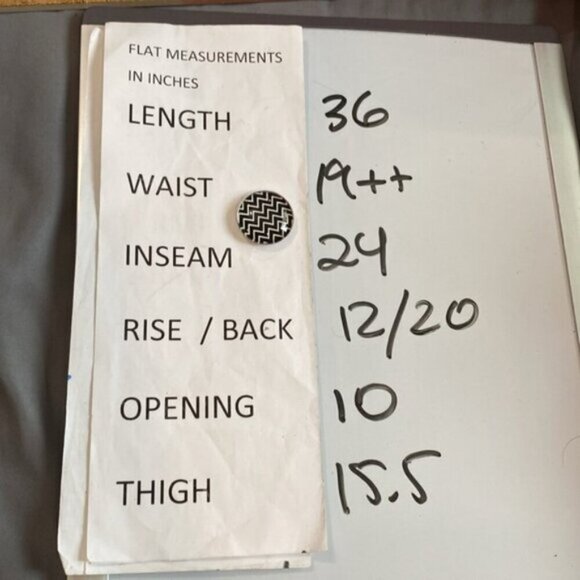 Coldwater Creek Green Plaid Pull-up Pants Size 20W - Picture 15 of 15